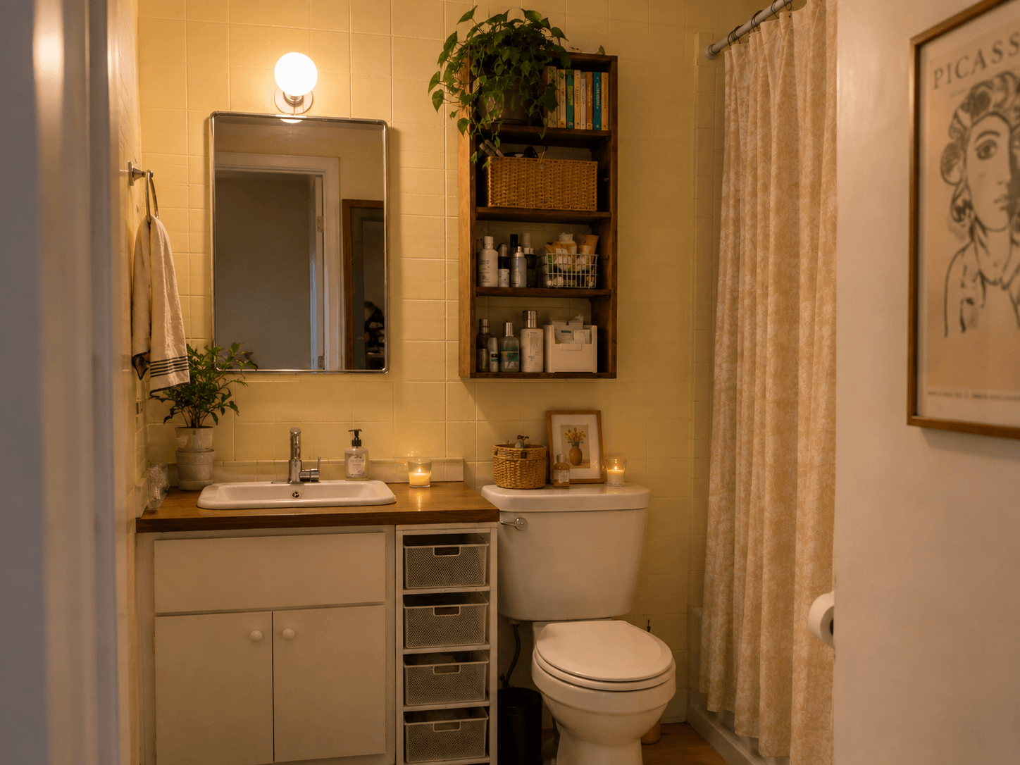 Rental bathroom